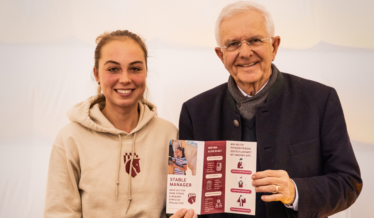 Josephine Neumann (Stable Manager) im Gespräch mit Christoph Hess