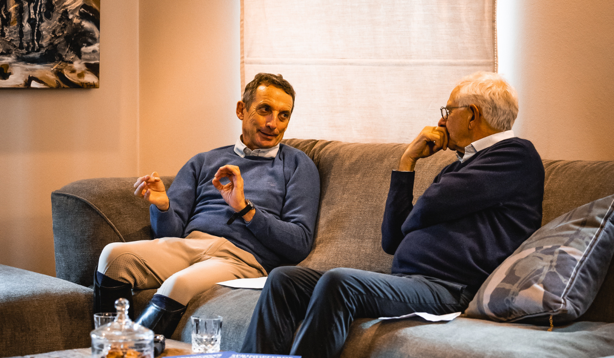 Christoph Hess bei Holger Hetzel Horses