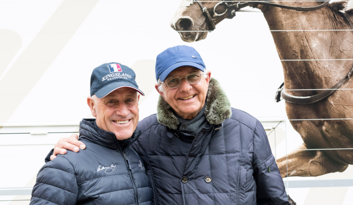 Andrew Hoy with Christoph Hess